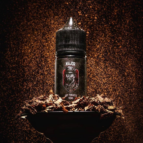 نكهة سولت توباكو صافي بدون اضافات Major Dry Tobacco Salt