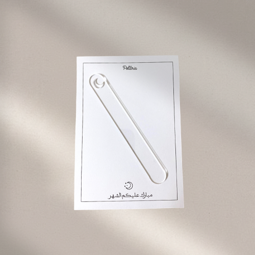 فاصل اكريلك هلال