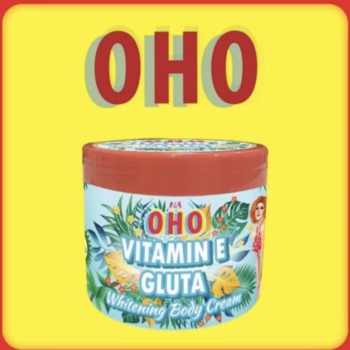 أوهو كريم تبييض الجسم فيتامين إي جلوتا | OHO
