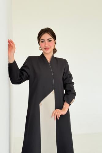 عباية بليزر رسمية مبطنه اسود