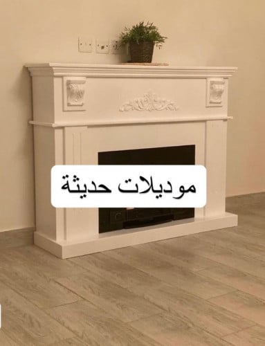 ديكور مع جهاز تدفئة