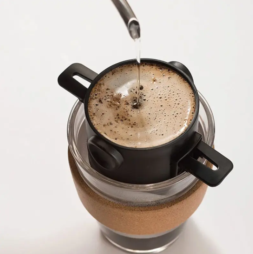 فلتر قهوة محمول بأذرعة قابلة للطي