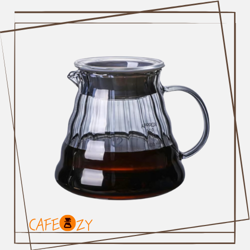 طقم V60 زجاجي دخاني بشكل هرمي مخطط 01