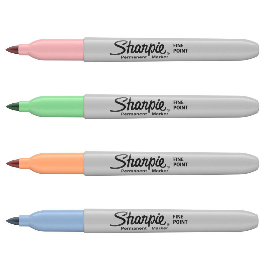 Sharpie - Marker Pastel Set - Fine tip 4 colors - alraqia for toys and  stationery