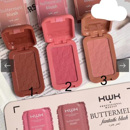 احمر خدود بالوان متدرجة قطعة واحدة