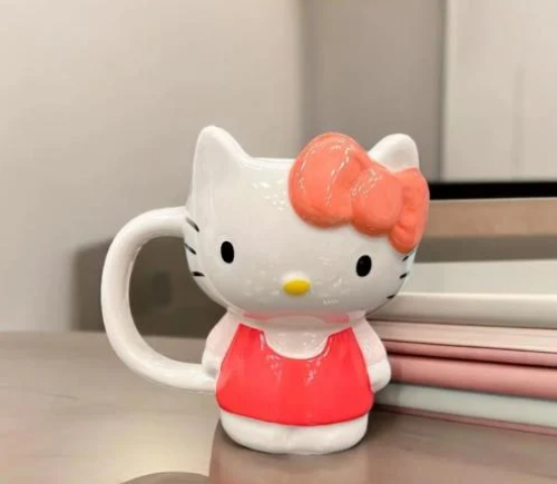 كوب سيراميك هيلو كاتي بينكي 600مل