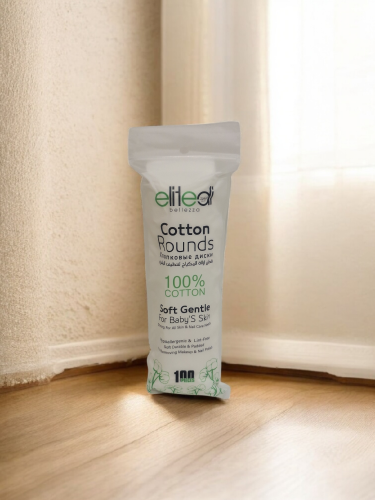 قطن ازالة  المكياج تتضمن  100 منديل