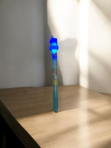 قلم حبر أزرق مضبئ شخصية يونيكورن قطعة واحدة