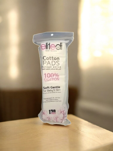 قطن ازالة  المكياج تتضمن  120 منديل