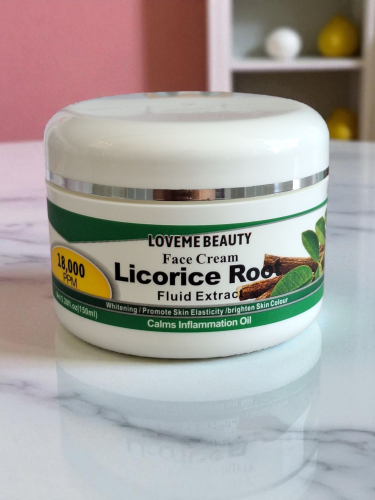 كريم وجه عرق السوس