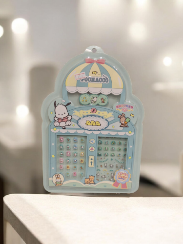 مجموعة ملصقات اظافر اطفال بوشاكو