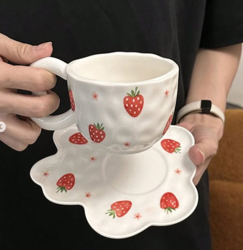 كوب الفراولة