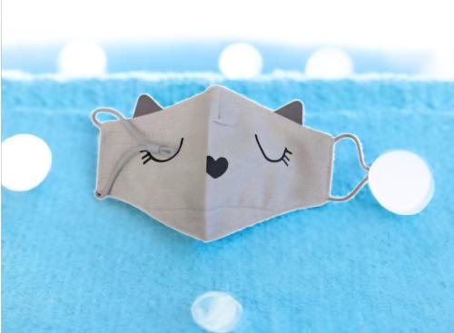 كمامات اطفال برسومات كرتونية