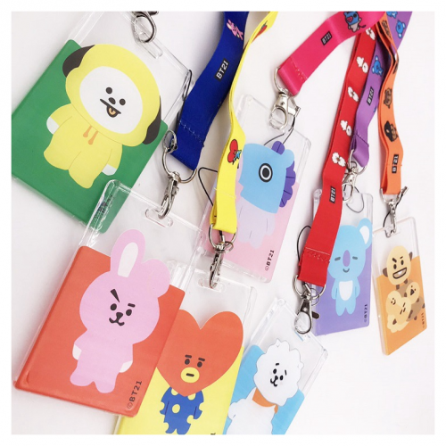 حامل بطاقات شخصيات BTS قطعة واحدة