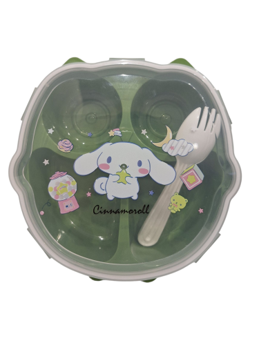 لانش بوكس حجم وسط غطاء شفاف سيمنرول