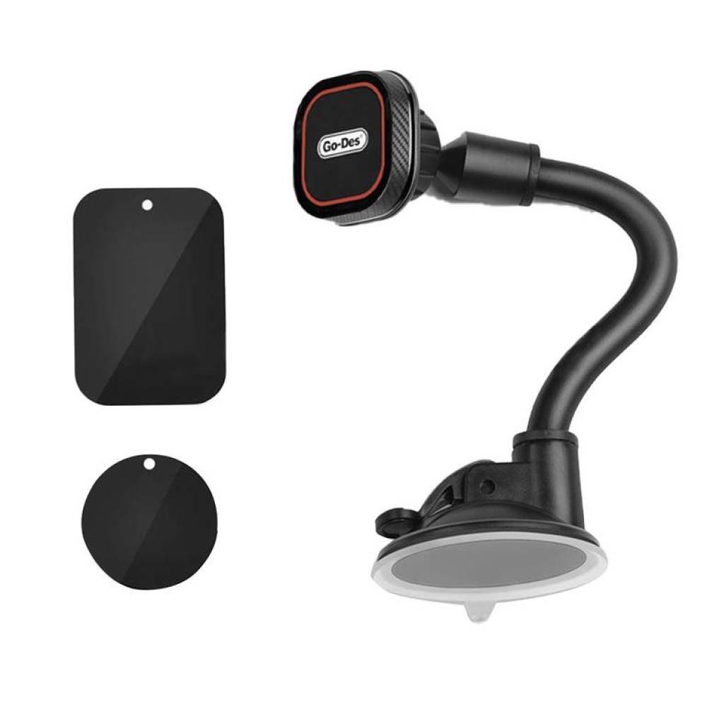 Go-Des حامل جوال مغناطيس يثبت على زجاج وطبلون السيارة