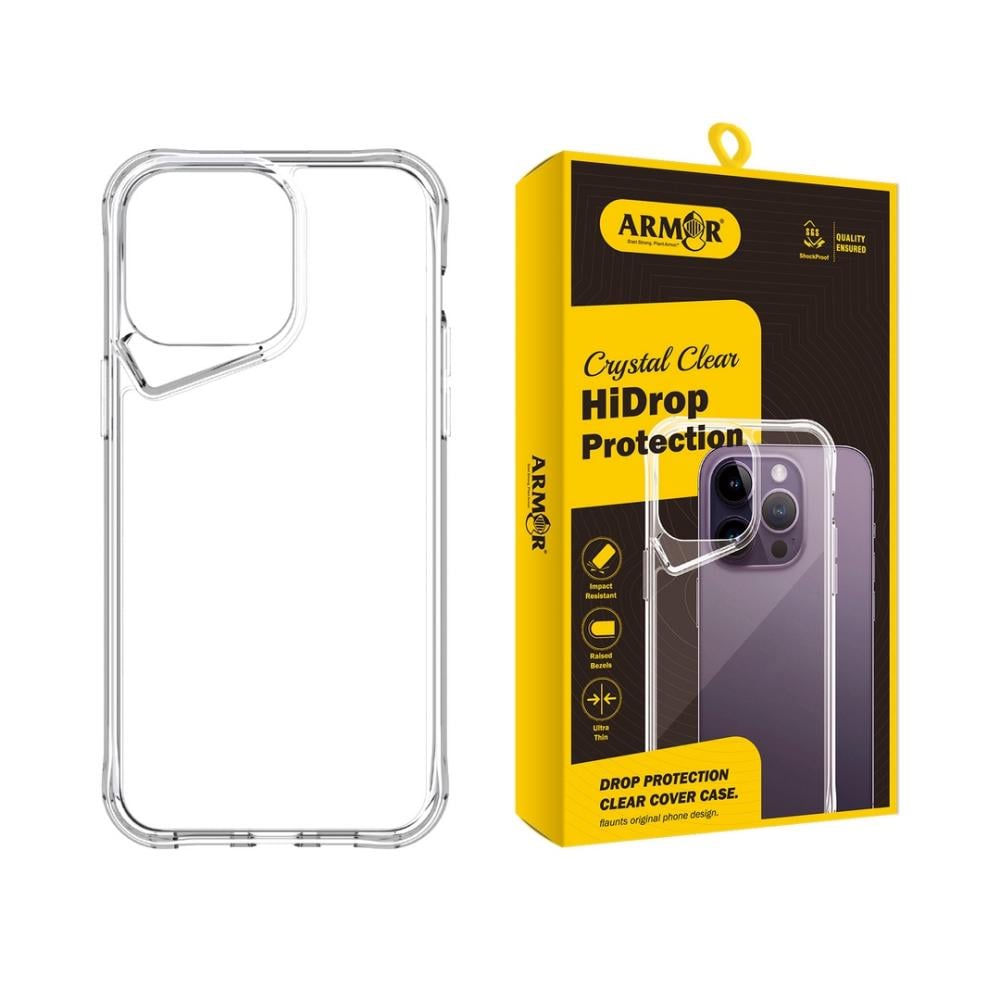 كفر حماية ارمر ARMR ضمان 6 شهور ع اللون - آيفون 15 برو ماكس