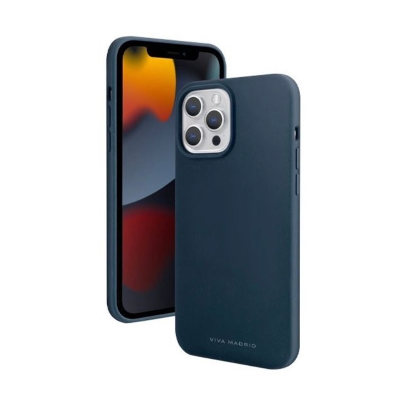 فيفا مدريد فيرو كفر سيليكون للايفون 13 برو - أزرق