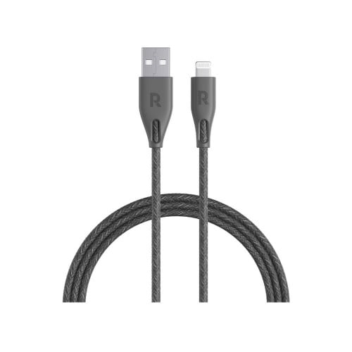 شاحن ايفون رمادي USB من راف باور