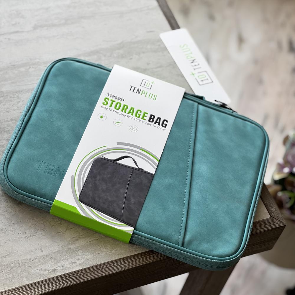 حقيبة من تن بلس 13 انش - أخضر