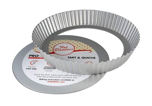 صينية باي دائري متحركة ألمنيوم 6.5 انش وارتفاع 1 انش