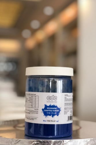 لون أزرق زيتي بودرة للشوكولاته