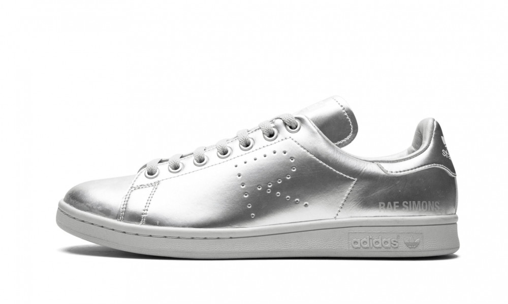 Stan smith raf hot sale simons silver