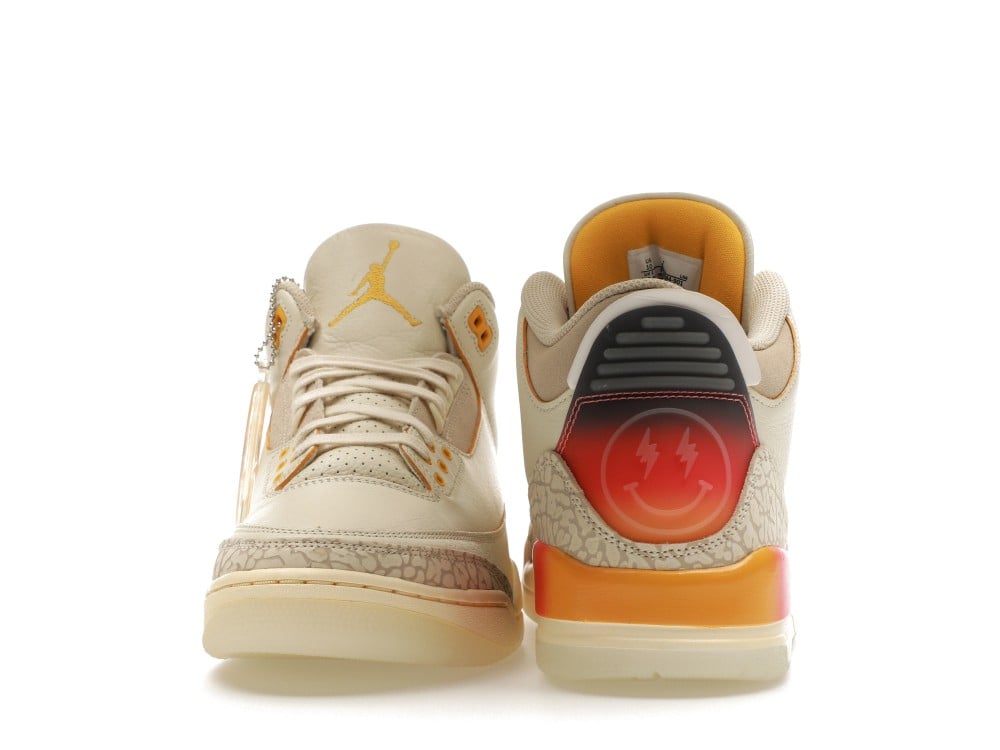 Jordan 3 Retro SP J Balvin Medellín Sunset - أحذية رياضية فاخرة