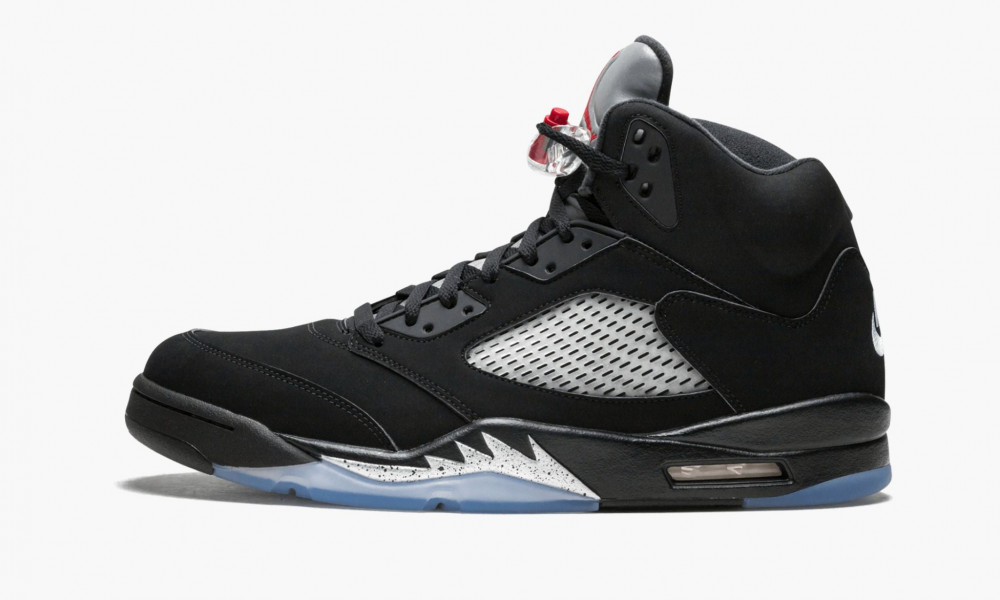 Jordan 5 clearance og black metallic