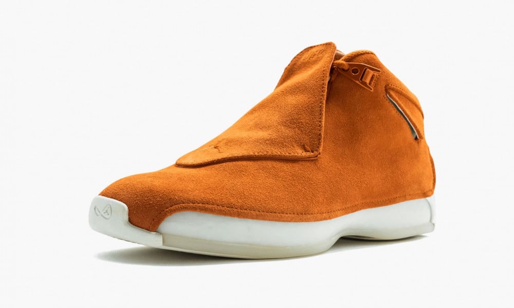 Jordan 18 hot sale campfire orange