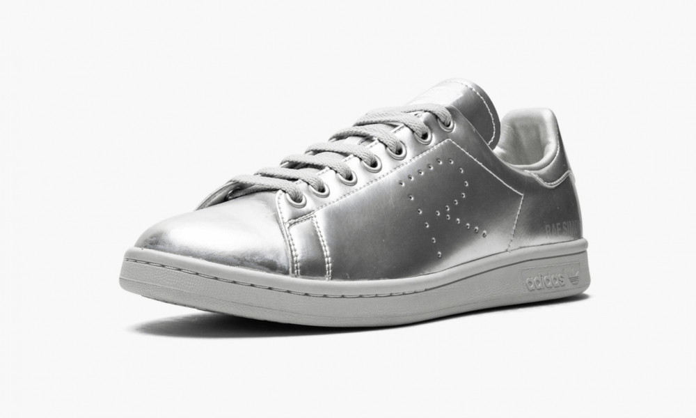 Stan smith raf hot sale simons silver