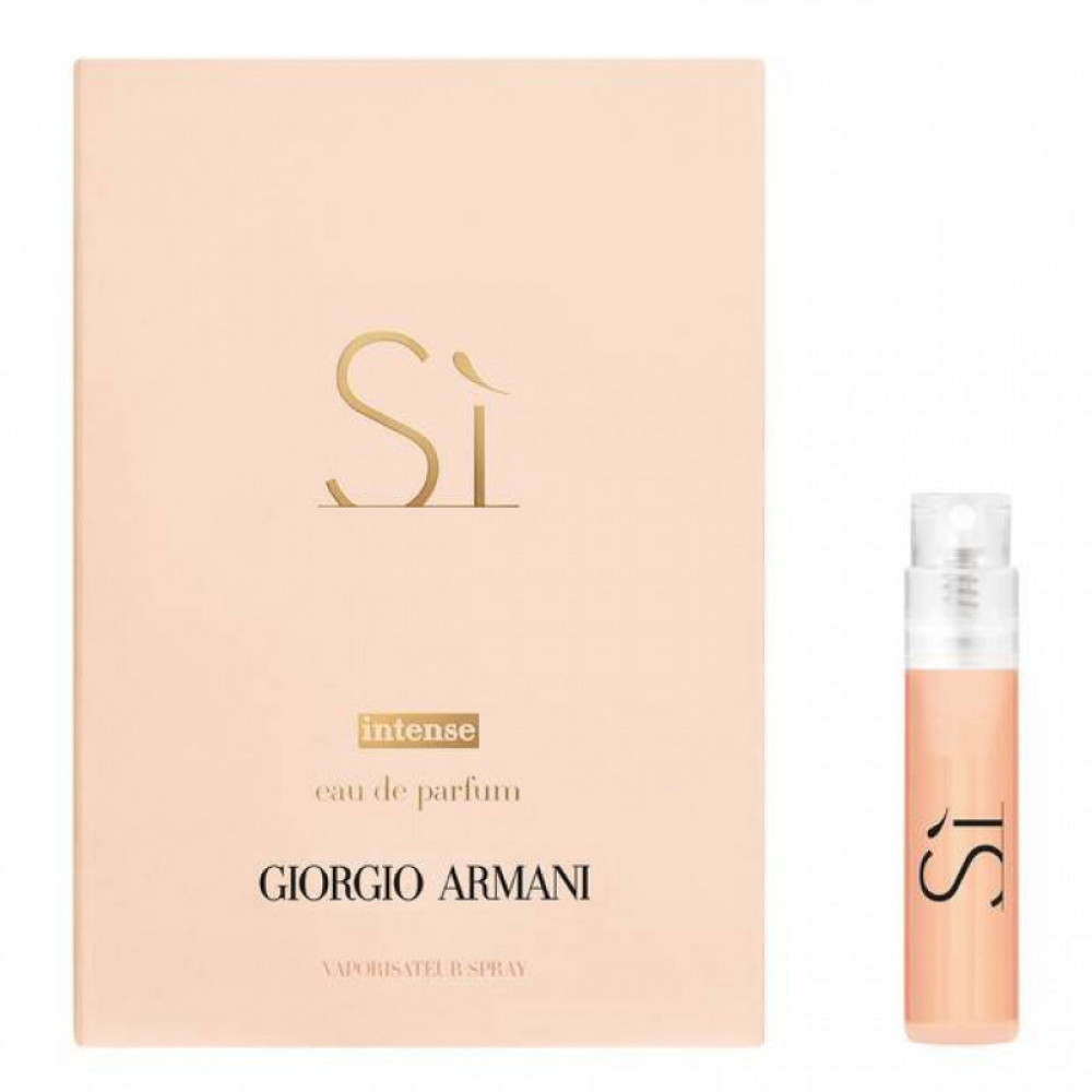 si intense armani sample