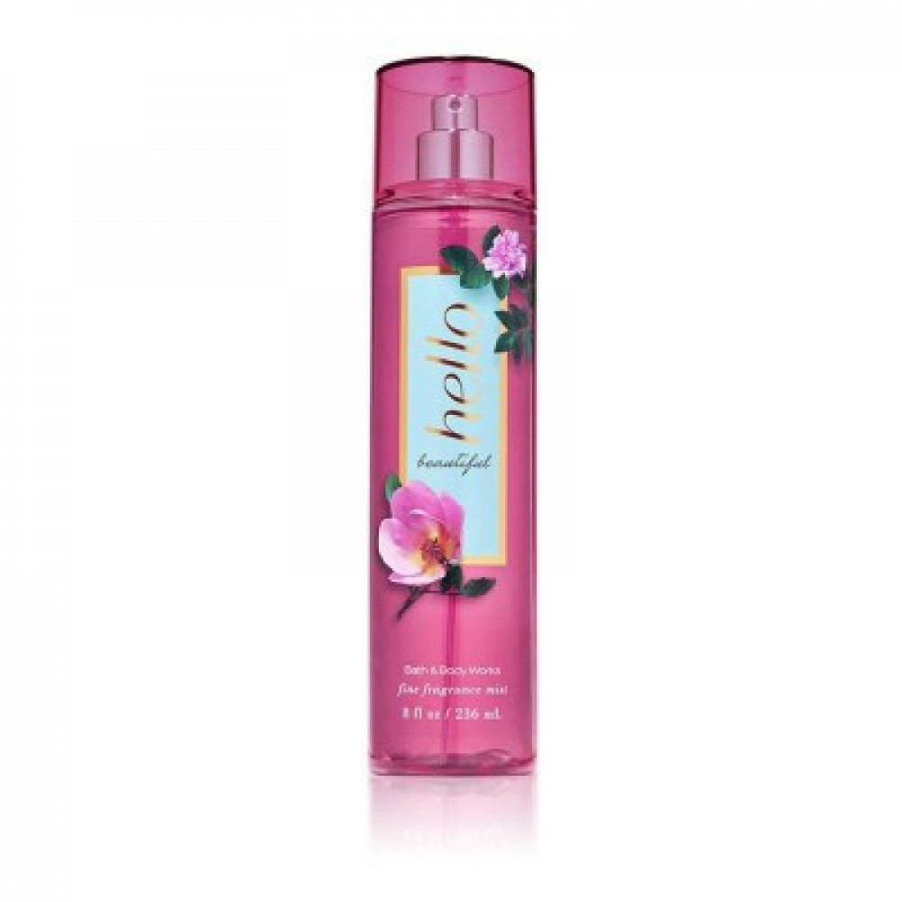 bath and body works hello beautiful mist