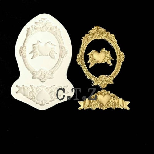 سيليكون اطار و قلب