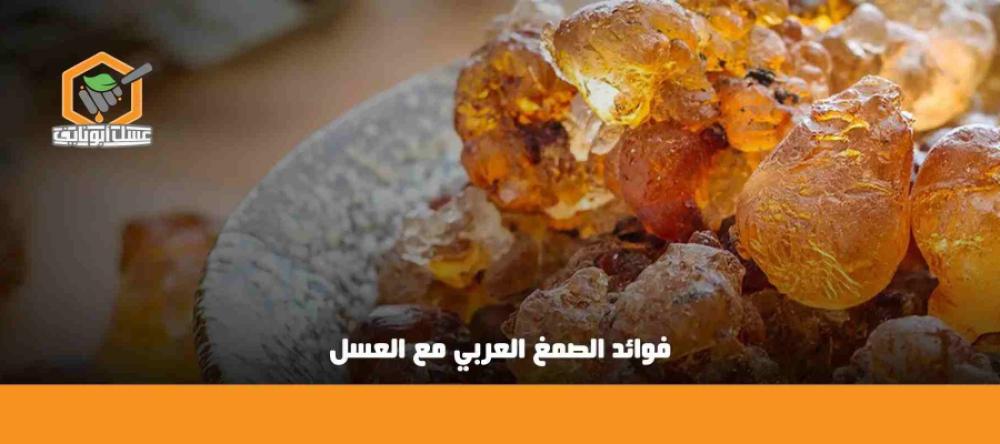 فوائد الصمغ العربي مع العسل للكلى والقولون والمناعة