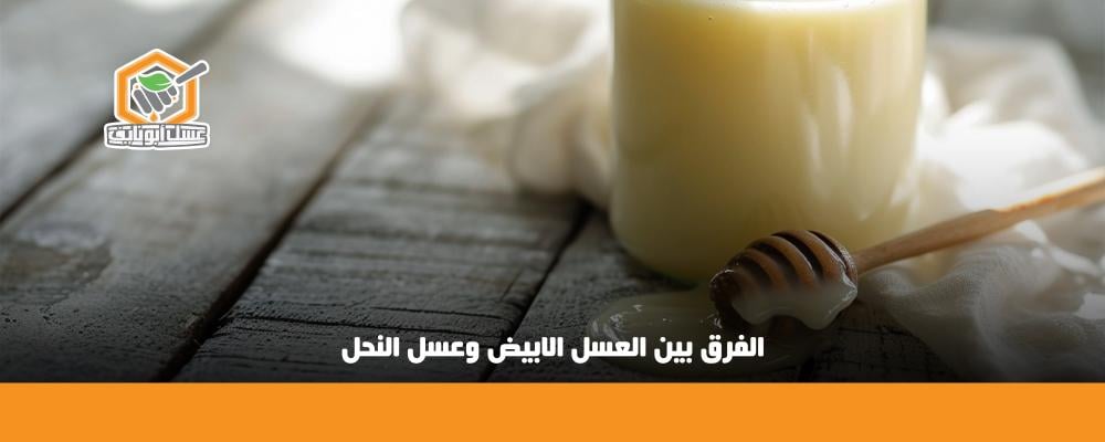 الفرق بين العسل الابيض وعسل النحل