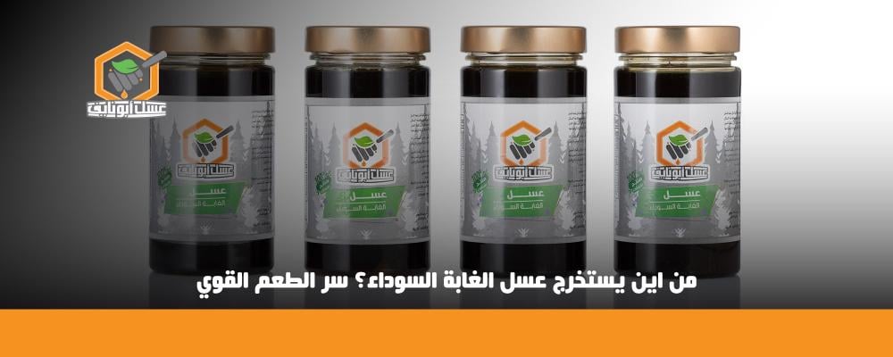 من اين يستخرج عسل الغابة السوداء