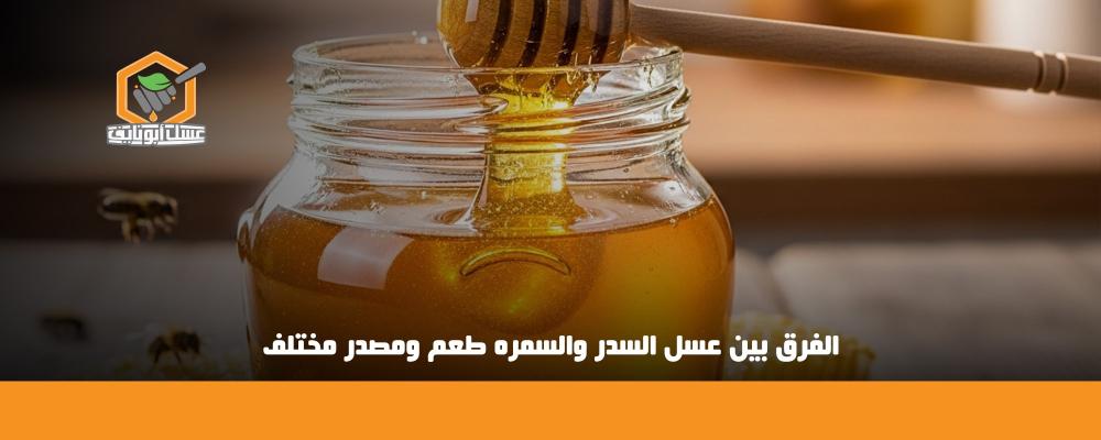 الفرق بين عسل السدر والسمرة
