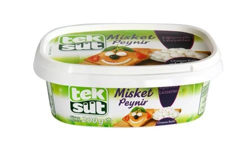 جبنة كرات تركية teksut مستوردة الوزن كامل 420g