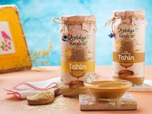 طحينة سمسم 100% - إنتاج تركيا حجم عائلي 500g