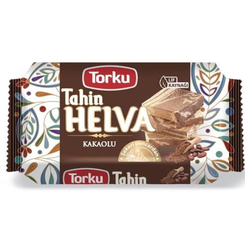 حلوى طحينية بالكاكاو torku التركية مستوردة 500g