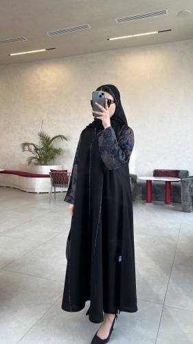 عباية كشميري كحلي
