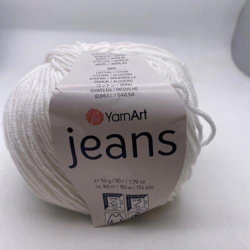 صوف جينز يارن ارت تركي رقم 01