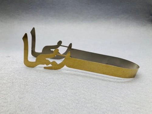 ملقاط ريما . ستيل ذهبي