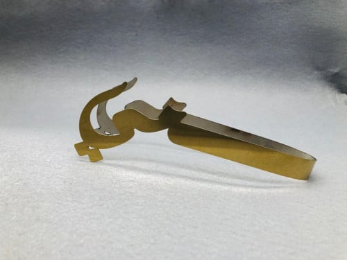 ملقاط مي . ستيل ذهبي