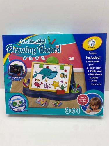 سبورة وجهين قاعدة فقط