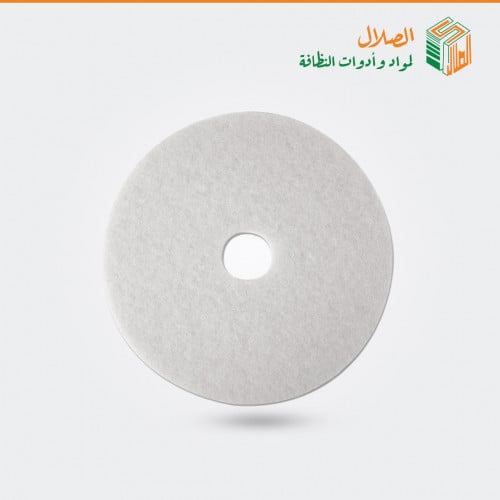 لباد مكينة تنظيف ارضيات أبيض 17" من 30Arrow