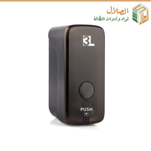 موزع صابون يدوي سائل بلاستيك 500 ملي أسود من ADS-3L