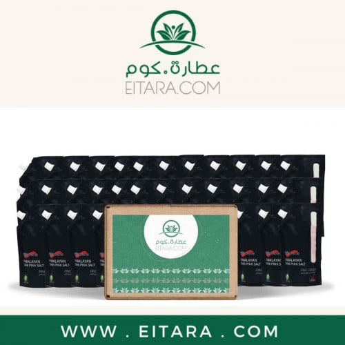 ملح الهيمالايا الوردي ناعم 36حبة × 450 غرام