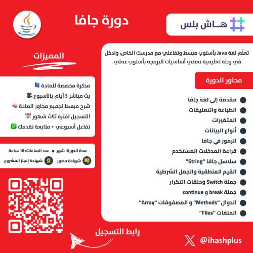 أساسيات جافا - Java Basics